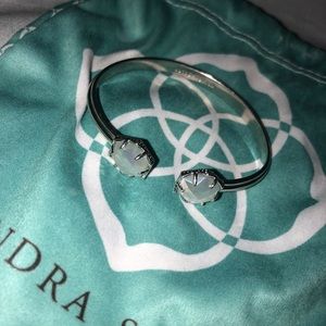 Kendra Scott silver Brinkley cuff bracelet